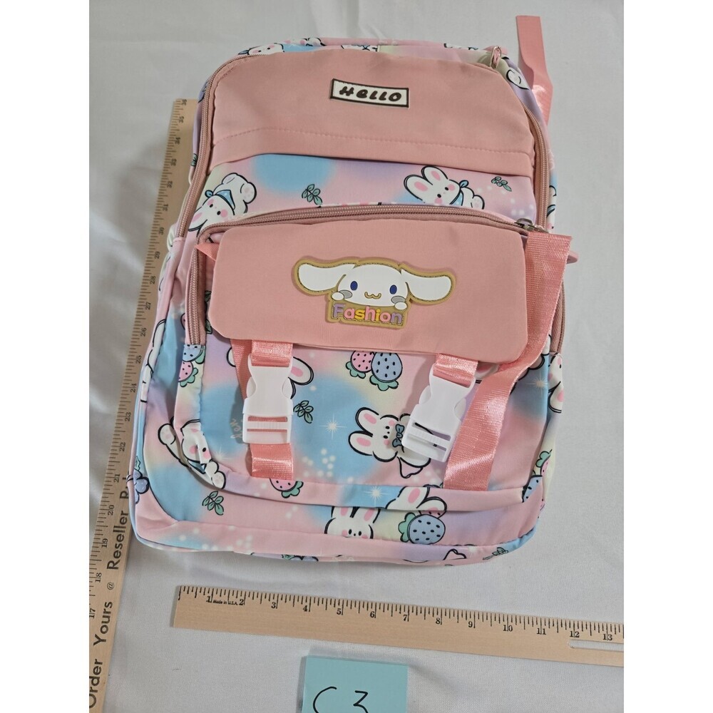 Cartoon Cinnamoroll High-Capacity Backpack Girl Student Schoolbag